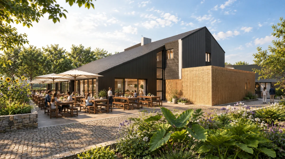 cottage arrière